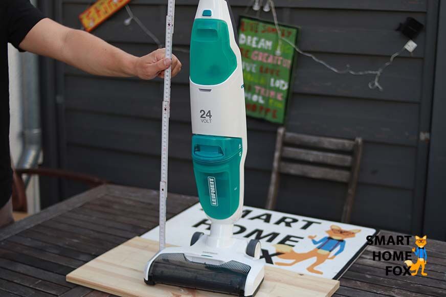 Die Größe des Leifheit Regulus Aqua PowerVac